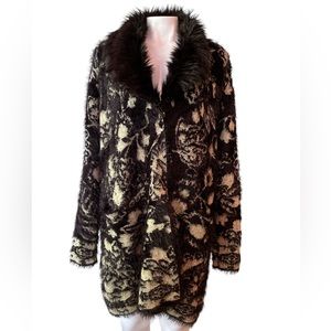 Black River Faux Fur SweaterCoat
